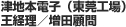 津地本電子（東莞工場） 王経理／増田顧問